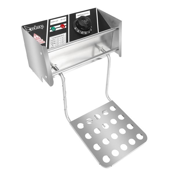 EH81 2500W 220-240V 6.3QT/6L Stainless Steel Single Cylinder Electric Fryer UK Plug 7