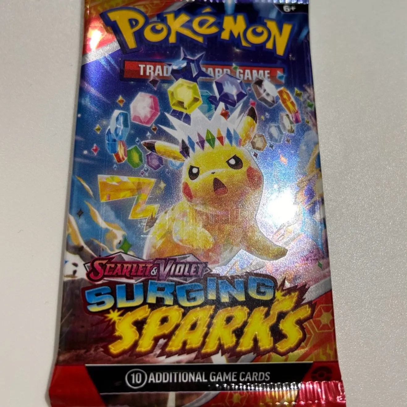 1x Pokemon Surging Sparks Booster Pack English