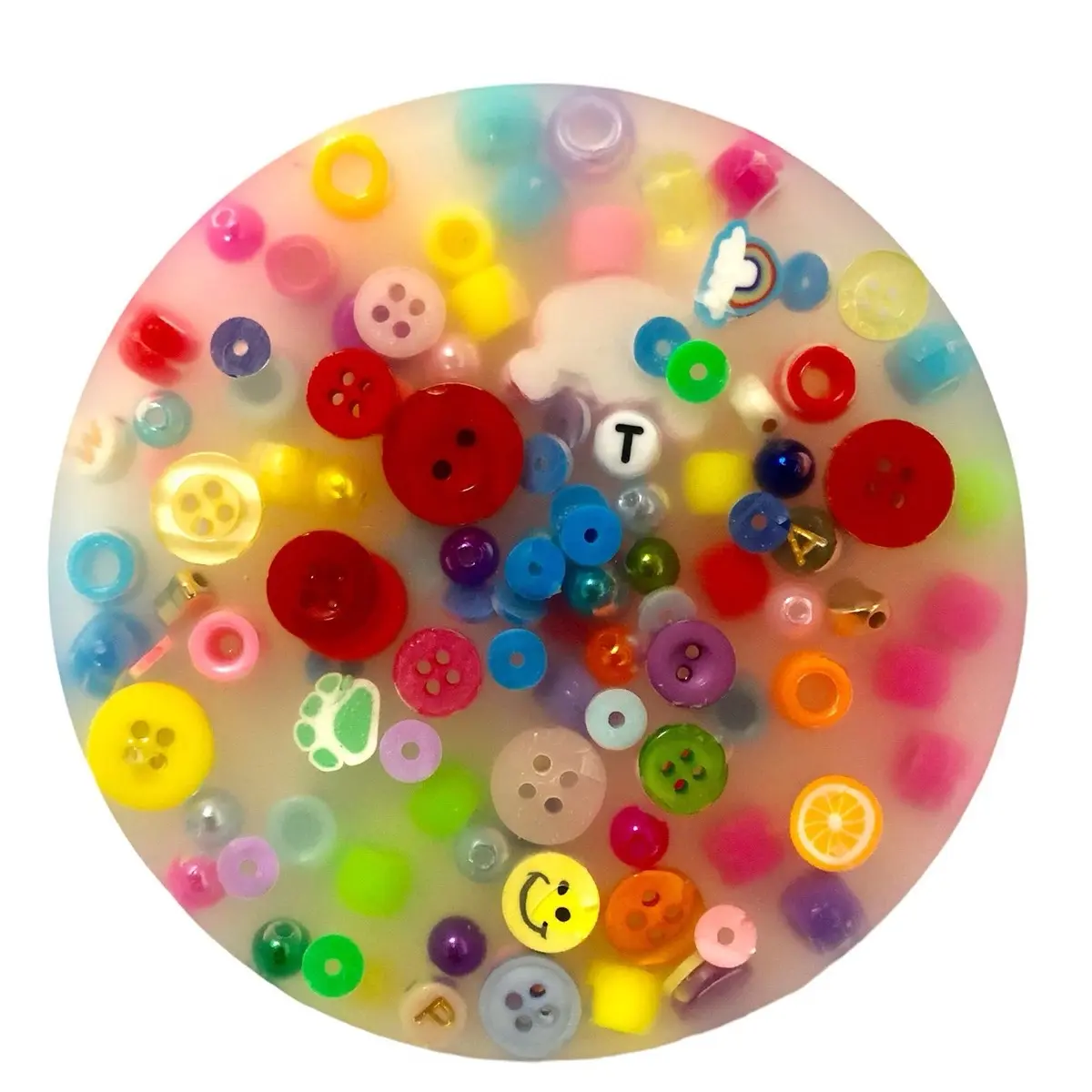 PICKY PAD 'multi-circle' for Skin Picking, Anxiety Aid, Stress Relief & Fidget