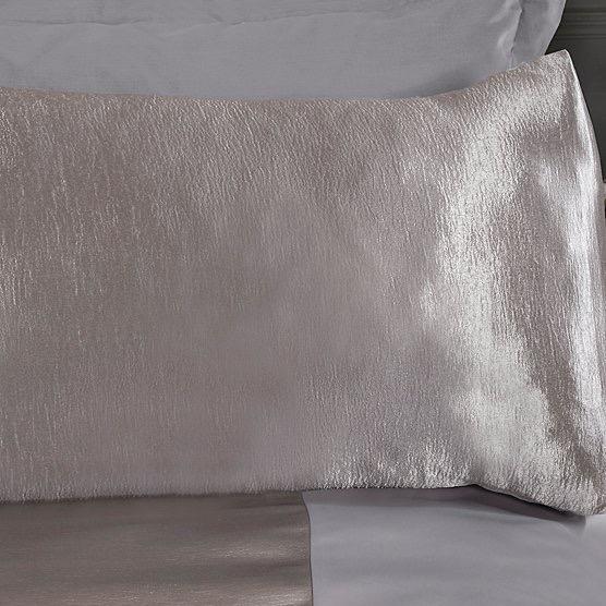 Sleepdown Essential santin panel duvet set white 4