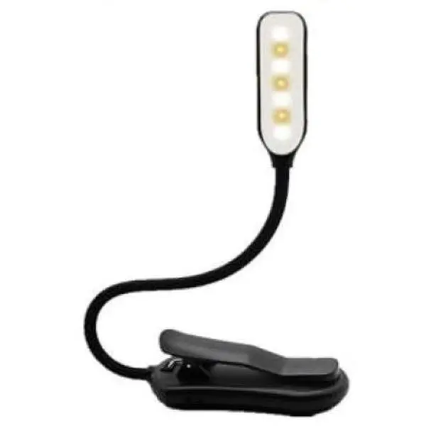 2 in 1 BookLight 10 LED Dimmable Reading Light Clip on Book, Long Life Battery, Rechargeable Clip on Reading Light with 3 Brightness Modes (Warm&White&Mixed) for Reading, Bedside, Travel, Tablet Portable Usb Compact Adjustable