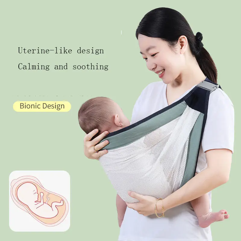 Baby carrier for babies going out, simple, breathable, multifunctional, newborn baby carrier 1