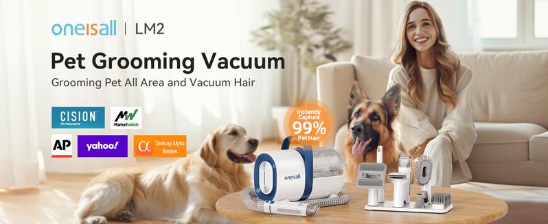 Product Introduction of Dog Grooming Kit with Vacuum,Dog ClippersVacuum,12000Pa Powerful Suction 99% Pet Hair,Pet Grooming Vauum Kit with 7 Proven Tools for Shedding. Purchasing This Product Will Come with A Complimentary Exquisite Gift. 2