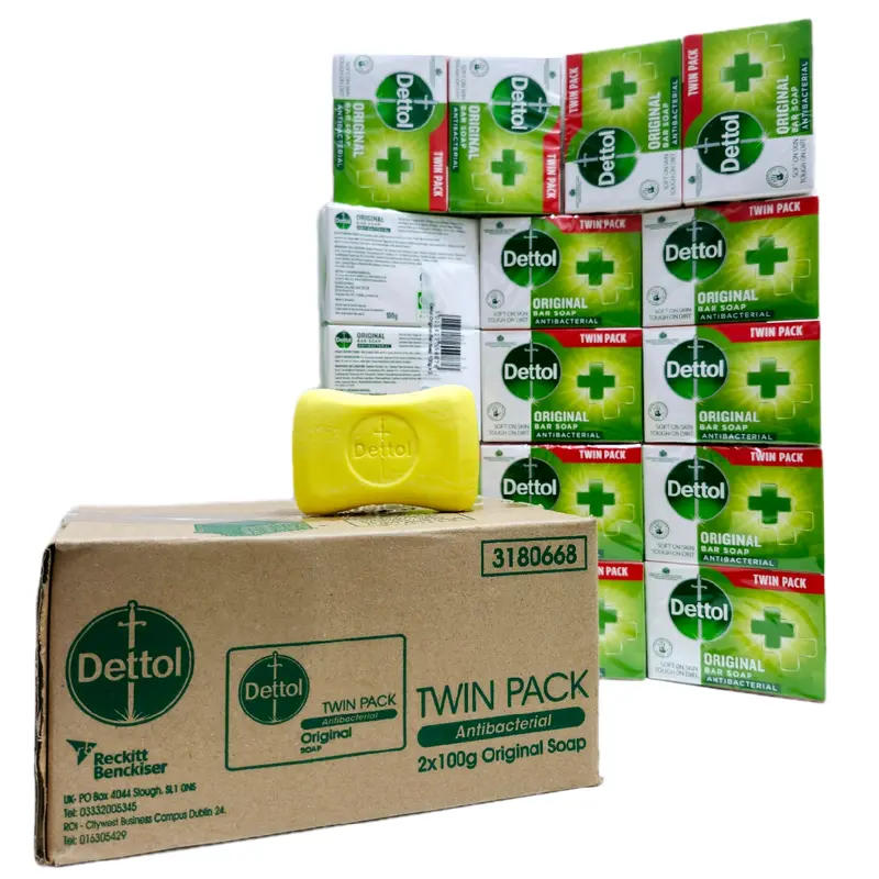 12x 100g Dettol Soap Bar Original Antibacterial Bar Soap Anti Bacterial Hand Wash Body Wash Body Care Skin Care Comfort Cleanser Cleansing Expire 09/2025 8