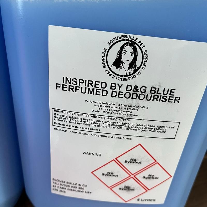 D&G blue inspired Floor Deodoriser 1
