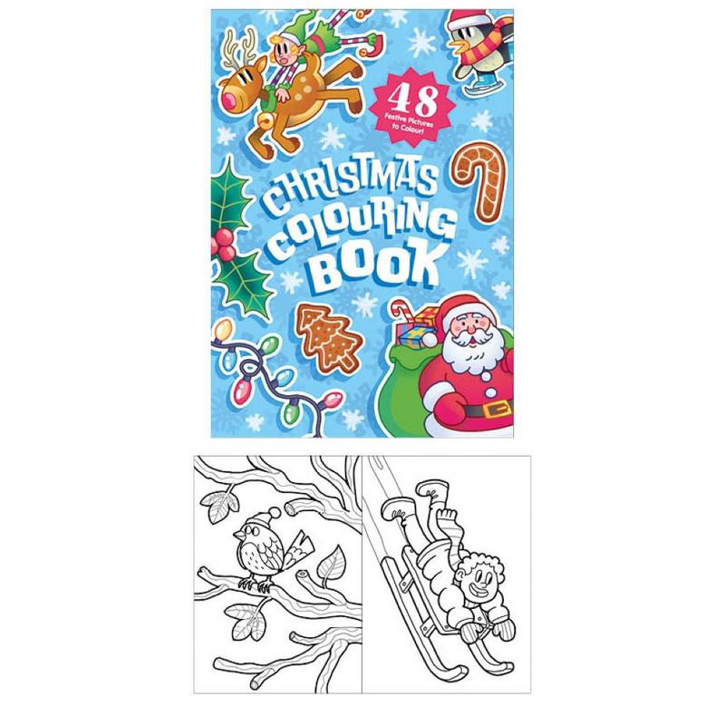 Christmas A4 Colouring Book for Kids - Great Stocking Filler 0