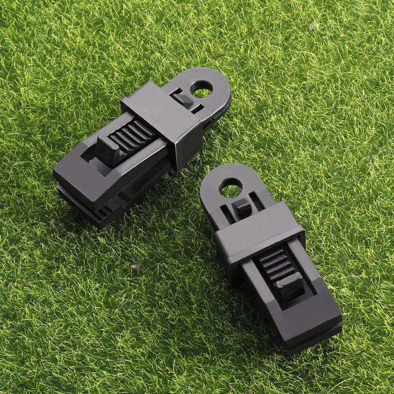 12/24x Adjustable Heavy Duty Lock Grip for Tarp & Shade Cloth Tarp Tent Clips 5