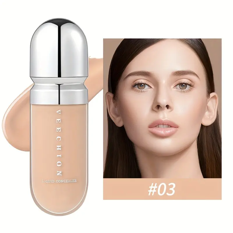 12-Color Matte Liquid Concealer, Full Coverage, Long-Lasting, Waterproof Tattoo & Blemish Cover, Multi-Functional Face & Body Concealer, Buildable Coverage, All Skin Tones & Types, Liquid Form wonderskin 6