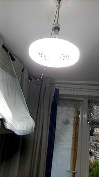 Product Review of Ceiling Fan with LED Lights for Bedroom, 3-speed LED Fan Lamp, Modern Remote Control Fan with LED Light, Indoor Cozy Lighting, Decorative Fan Night Light for Living Room from s**n 0