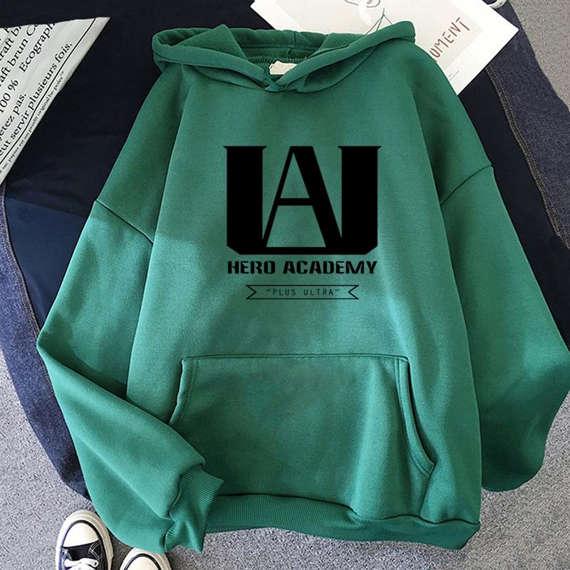 Product Introduction of My Hero Academia Hoodies Anime Hoodies Spring Autumn Harajuku Hooded Sweatshirts Japanese Streetwear Men Crewneck Pullover Hoody 3