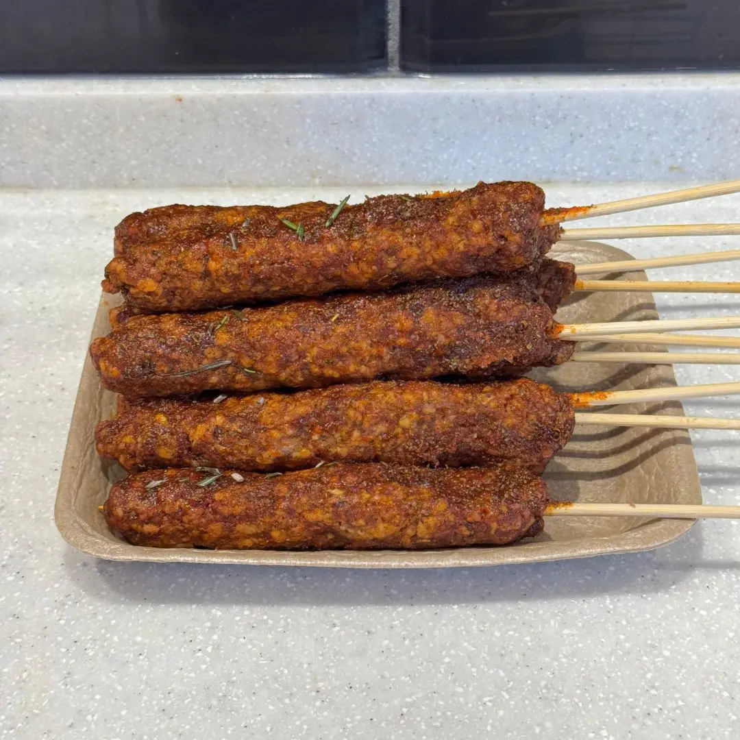 Homemade Minted Lamb Koftas