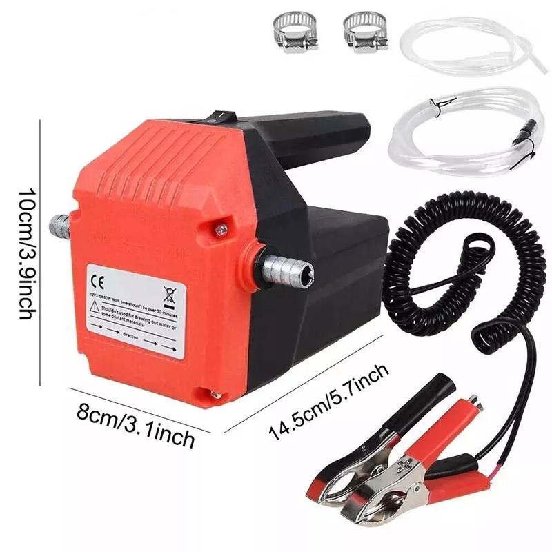 Product Introduction of Electric Car Diesel Engine Oil Change Transfer Extractor Suction Syphon Pump 12V 0