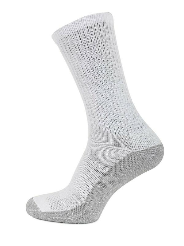 5-20 Comfort & Support: Premium Cotton Work/Sports Socks  Reinforced Heel 6-11 2