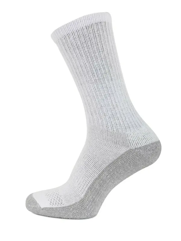 5-20 Comfort & Support: Premium Cotton Work/Sports Socks  Reinforced Heel 6-11 2