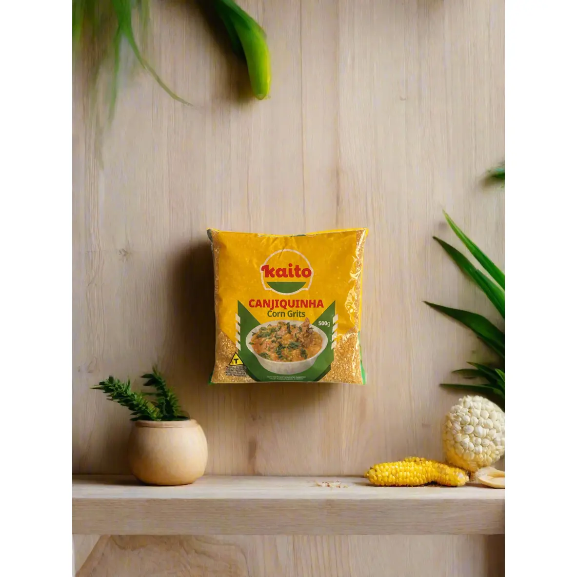 Canjiquinha Xerem  - Crushed corn seeds. 500gr - Kaito
