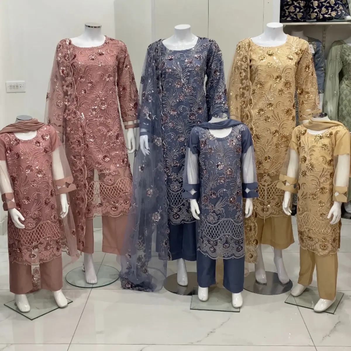 Mother daughter fancy eid collection