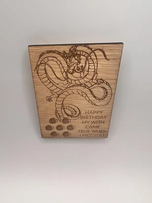 Birthday gift Shenron  dragon ball wood magnet Decor Magnetic 4