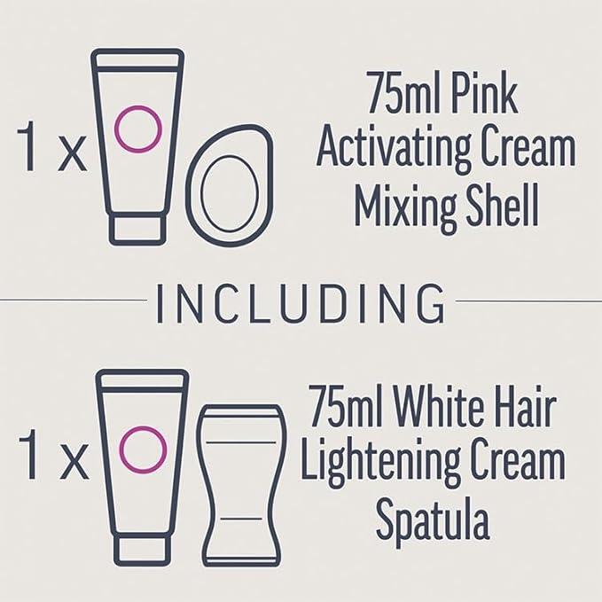 Veet Expert Hair Lightening Cream Kit, Face & Body, Normal Skin, 2 x 75ml, with Mixing Shell and Spatula, Effective in 5 Mins 3