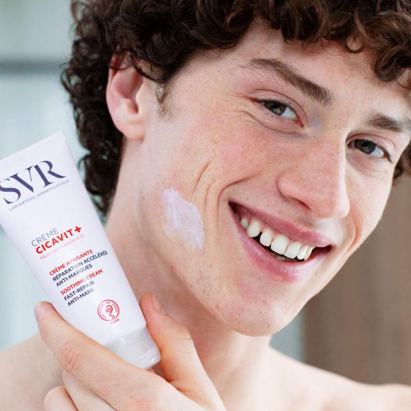 SVR CICAVIT+ Skin-Healing Accelerator Cream for Repairing 7X Faster - Damaged, Sensitised, Wounded, Redness, Post-Operative Skin, Tattoos, Grazes, Cuts, Scars, Moles, Sunburn, Nappy Rash, Chicken Pox. Suitable For Sensitive Skin - 40ml 1