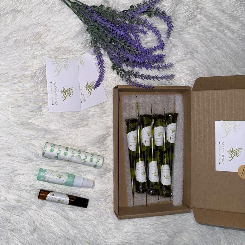 5 Henna cones with aftercare trio pack Body Care Skin Care Comfort 6