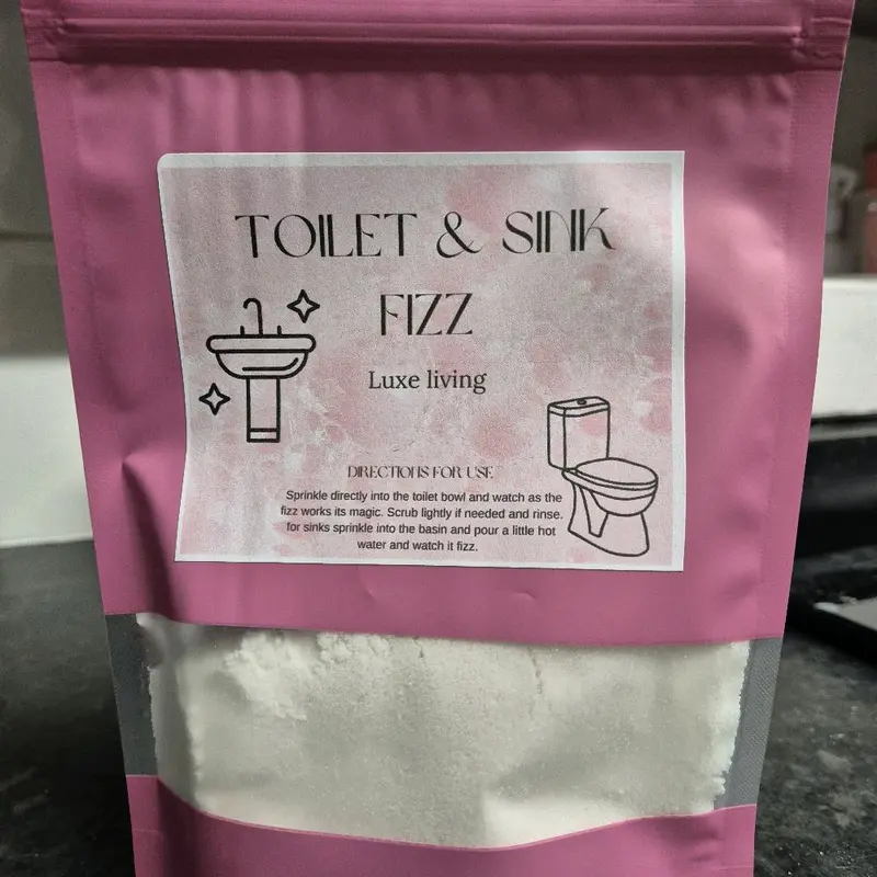 400g Toilet and Sink Fizz, Scented household Cleaning, freshener 3