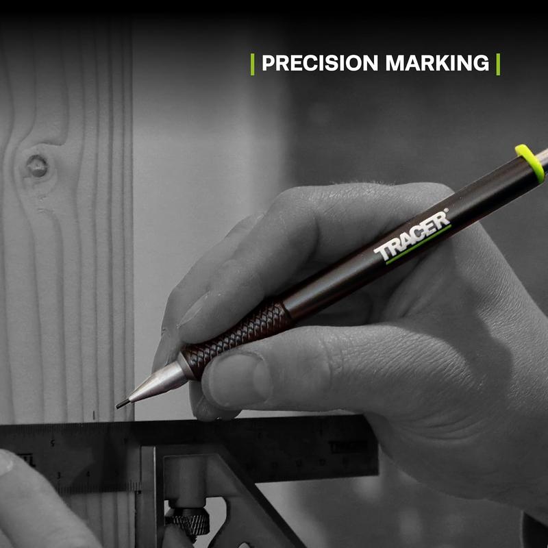 TRACER Pro Series 24x Deep Hole Precision Pencil Graphite Replacement Lead, APPL1 4