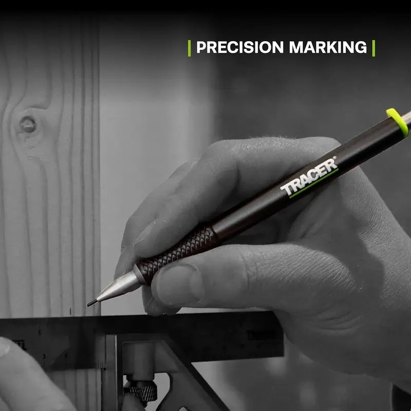 TRACER Pro Series 24x Deep Hole Precision Pencil Graphite Replacement Lead, APPL1 4