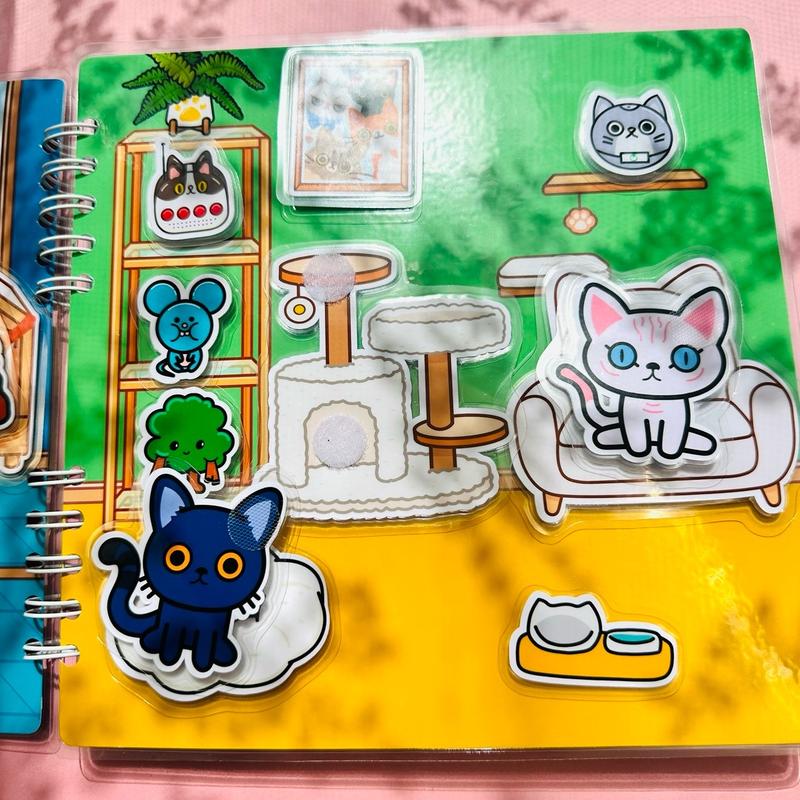 Toca Pets Velcro Book with Pets - Educational Toy for Kids 3