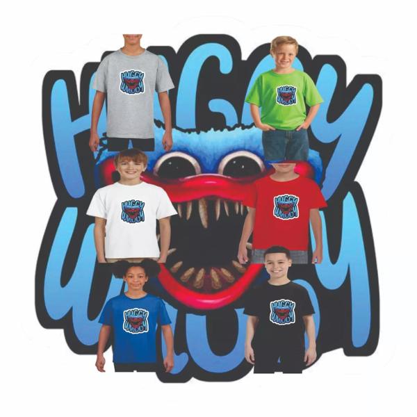 Poppy Playtime Huggy Wuggy T-Shirt For Unisex Kids & Adult 6