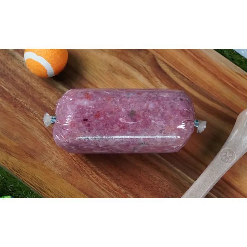 Chicken & Salmon Mince Raw Dog Food 1
