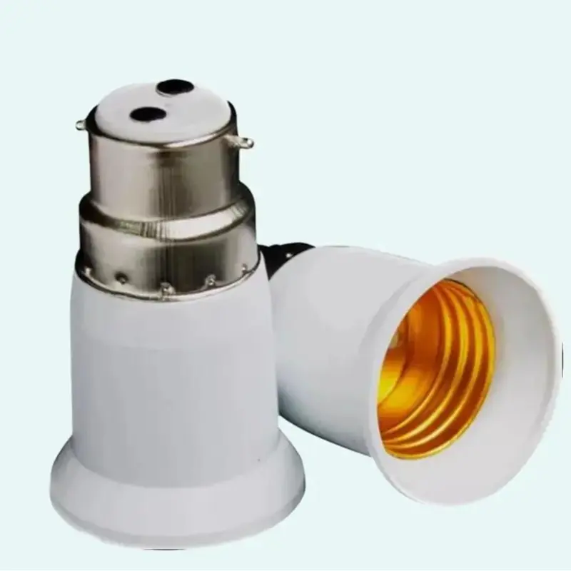 High-Quality B22 to E27 Lamp Holder Adaptor - Flame-Retardant Material 4