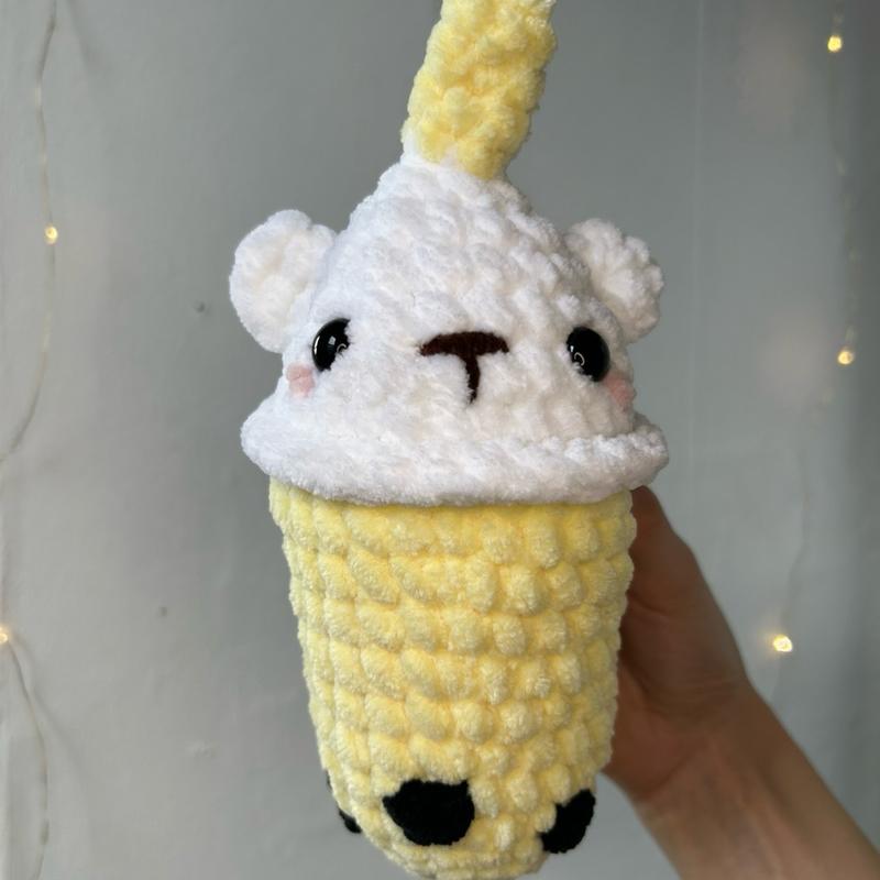 Boba Bears - Crochet Bubble Tea Bear Plushies 3