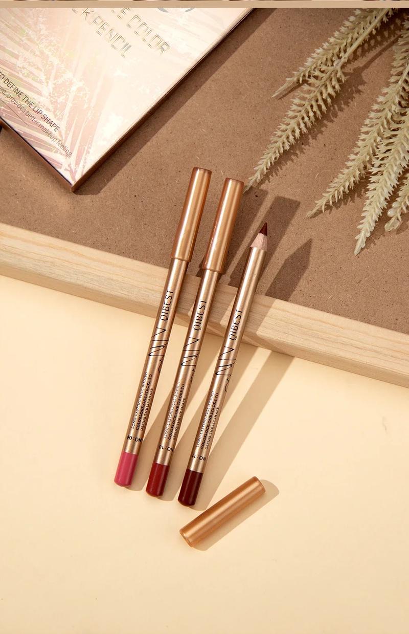 Product Introduction of Summer Cosmetic Supplies, Long Lasting Lip Liner, 12pcs/set Matte Lip Liner for Daily Use, Smudge Proof Easy Coloring Lipliner Pen, Girls and Women Makeup Accessories, Daily Lip Makeup, Smooth Lip Cosmetic Silky Eyeliner 24