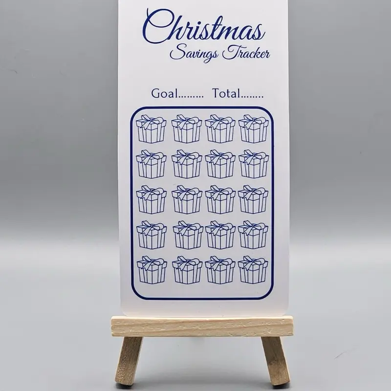 Christmas Money Savings Tracker Challenge 1