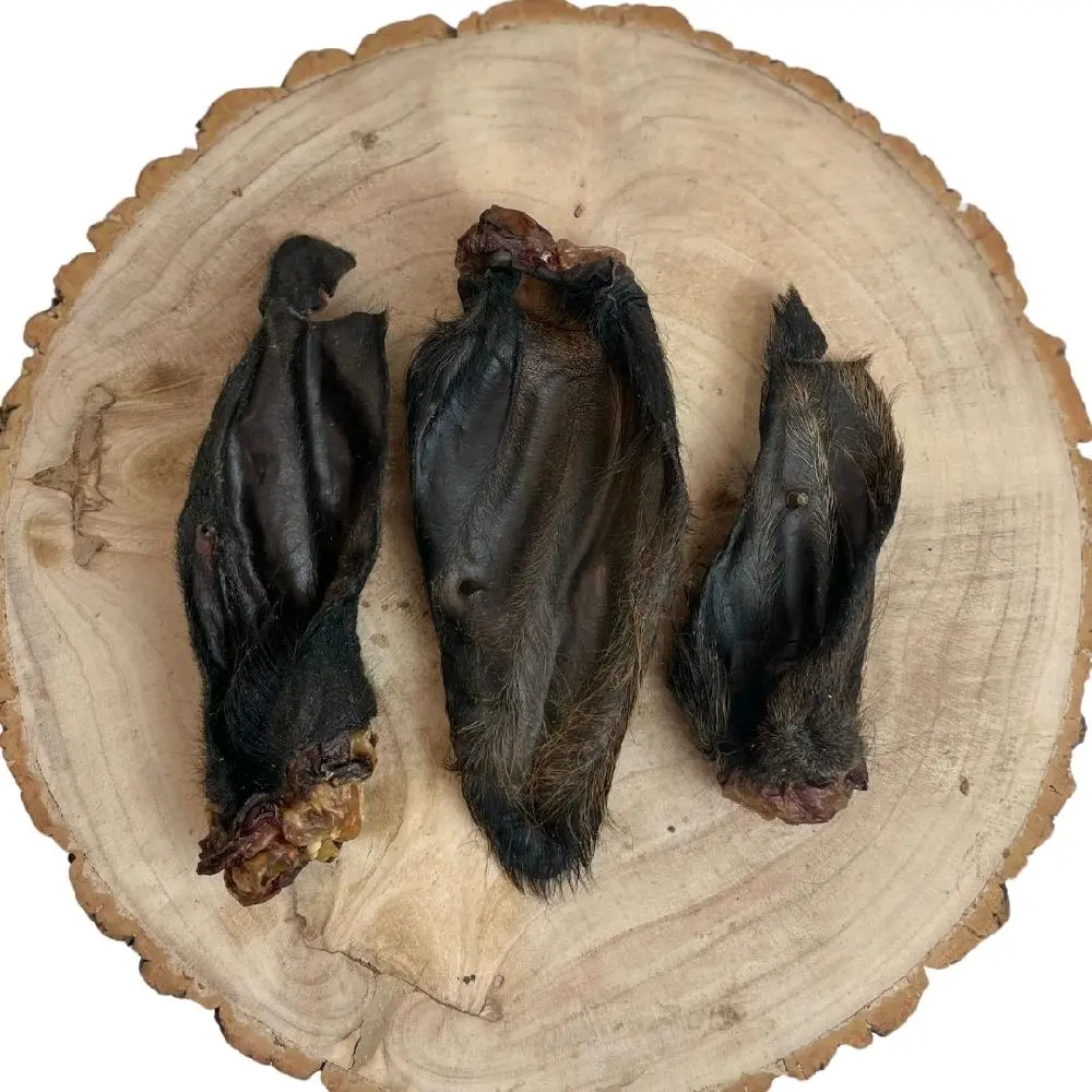 Hairy Buffalo Ears for Dogs - Natural Dog Treats