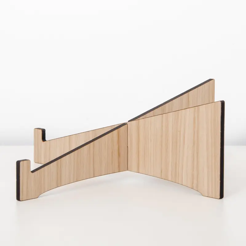 Eco wooden laptop stand 4