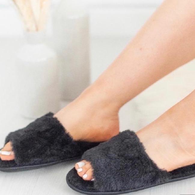 Luxury memory foam mouldable slippers 3 Pair Bag 2