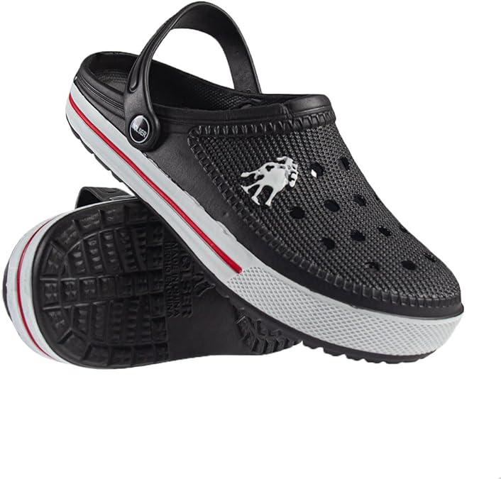 MENS COMFY BEACH POOL SUMMER CLOG HOILDAY SHOWER GARDEN WALKING SANDALS SHOES Casual Comfort Walking Shoes 1
