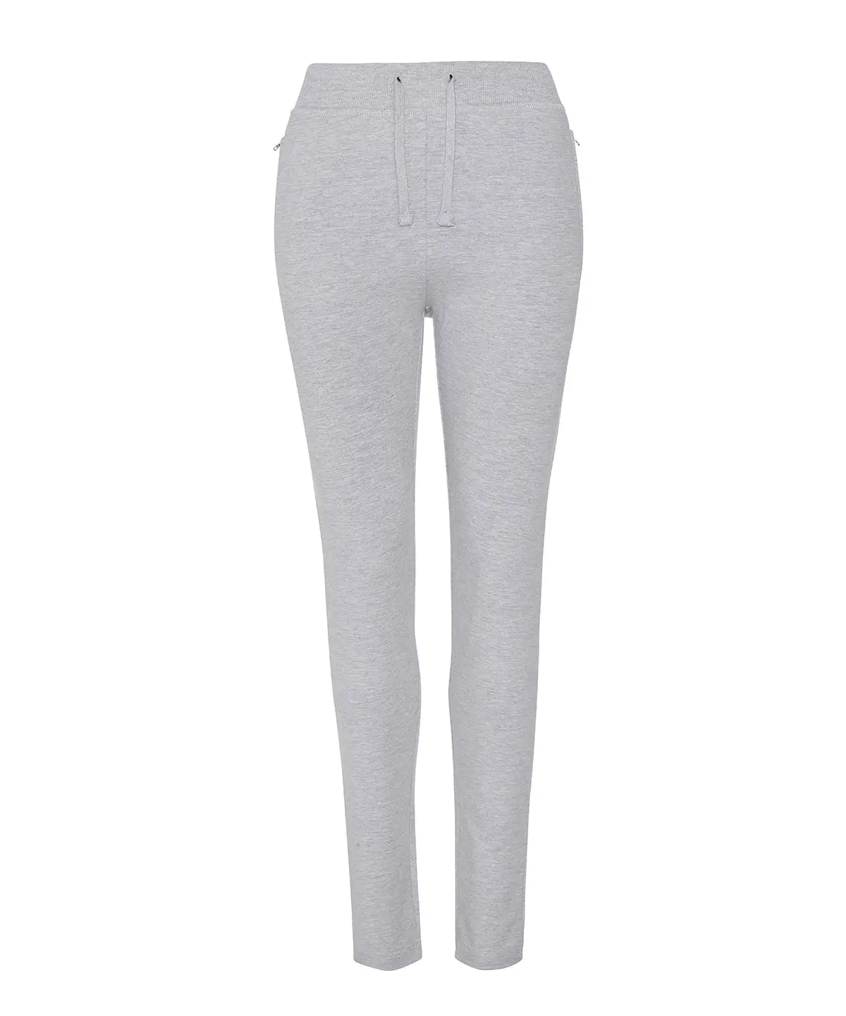 Womens tapered track pants Basic Comfort Casual Comfortable Womenswear Soft Cotton Fit Bottom Drawstring Everyday Medium Pockets Simple Slim Style Trouser Underwear Lady Minimalist
