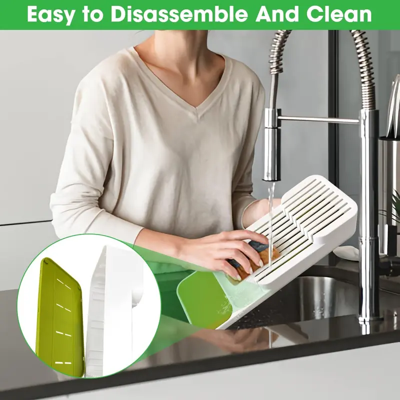Kitchen Knives Holder & DrawerStore Knife Organizer holds up to 9 knives, Kitchen Organisation & Drawer Storage – Compact, White 5