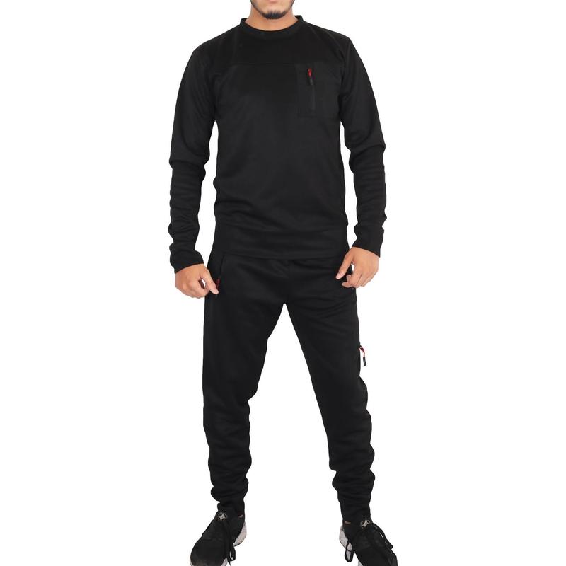 A2Z Mens Plain Tracksuit Hoodie with Joggers Sweatpants Casual Sports Activewear Set Adults S-XL Classic Cotton Menswear Soft Breathable Cargo Cuffed Day Fashion Fleece Overalls Pocket Sleeves Trouser Underwear Formal Formal Wear Beige Long Sleeve 1