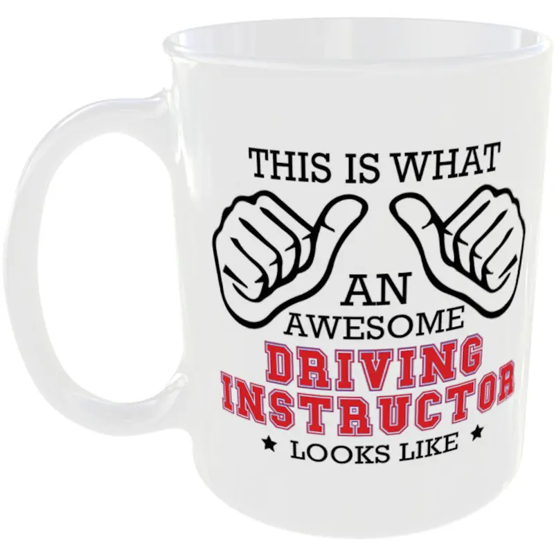 This is what an awesome Driving Instructor looks like - gift mug 0