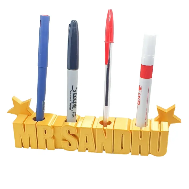 Customised Pen Holder, Personalised Desk Pen Pot, Teacher Gift, Librarian Gift, End of Term Gift, Quick Dispatch 7