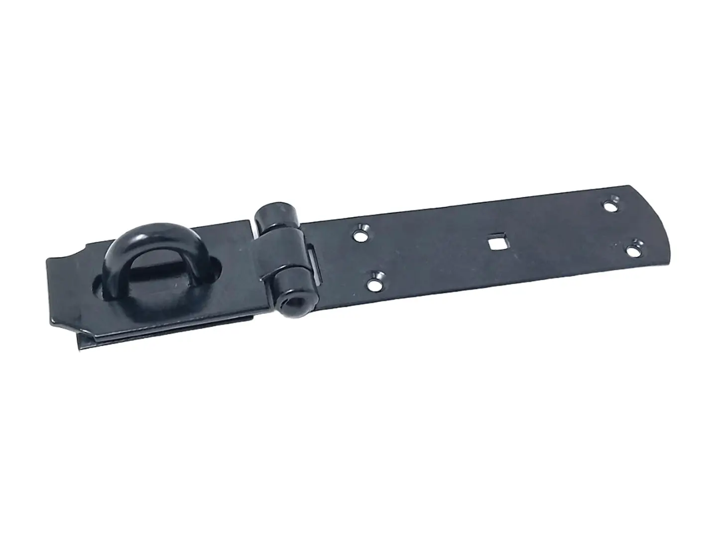 Hasp and Staple Heavy Duty Anti Corrosion Weather Proof Black Padlock Not Included