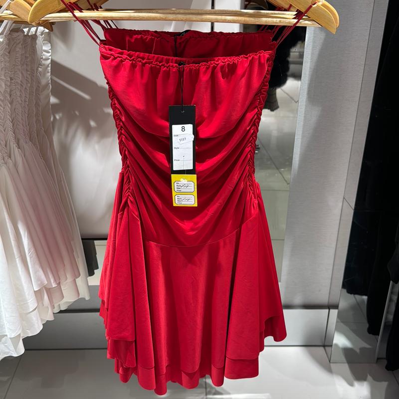 Strapless Midi Dress 2