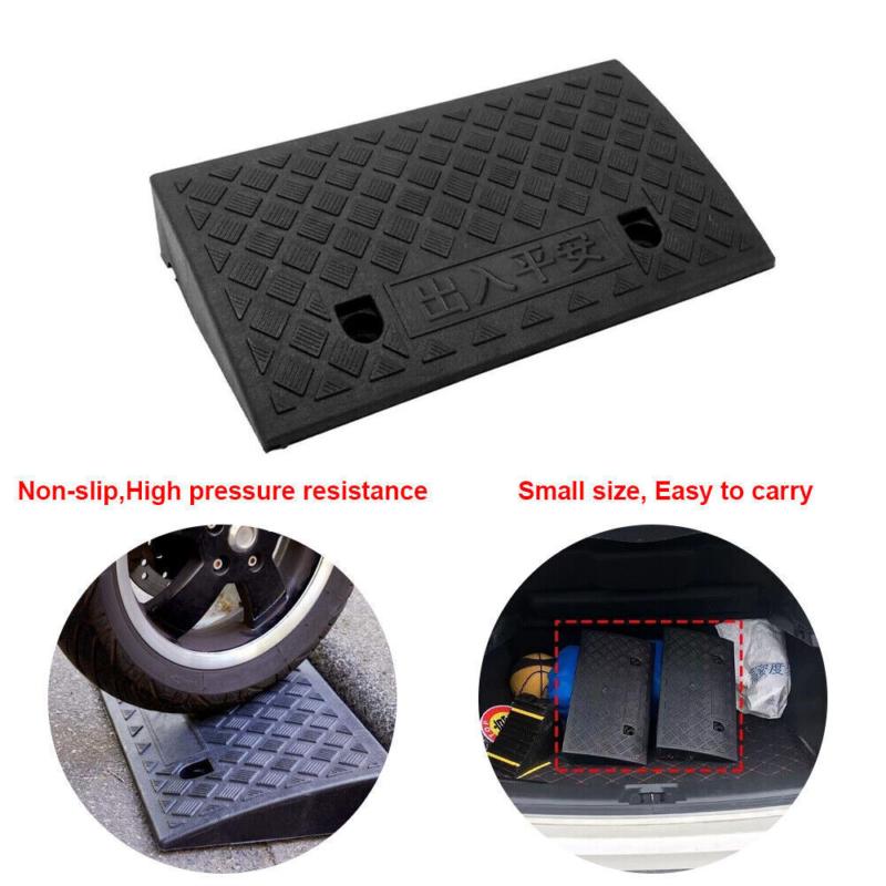 Vehicle Slope Ramp Universal Heavy Duty Rubber Kerb Ramps Car Bikes Threshold 5