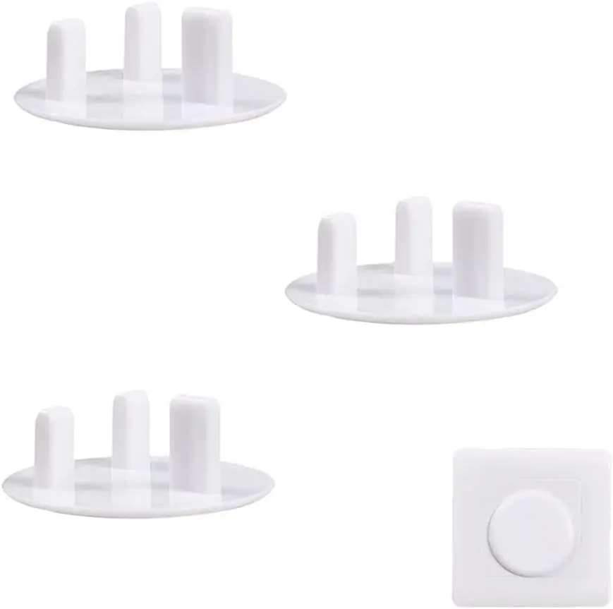 Plug Socket Covers, 3 Pcs Plug Covers, Socket Plug, Child Proof Plug Socket Protectors, for Home and School