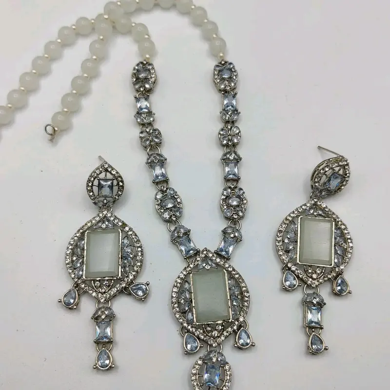 Gold Plated Egyptian long necklace Set... 2
