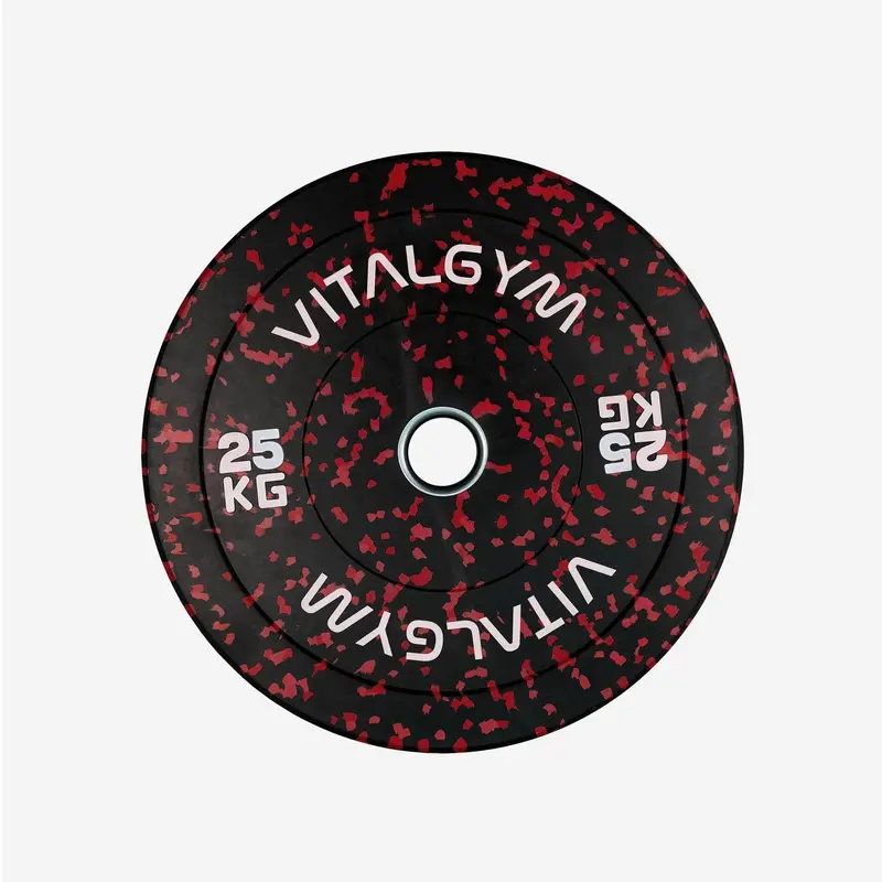 Fleck Bumper Plates - High-Quality Foam and Rubber Material for a Safe and Comfortable Workout 8
