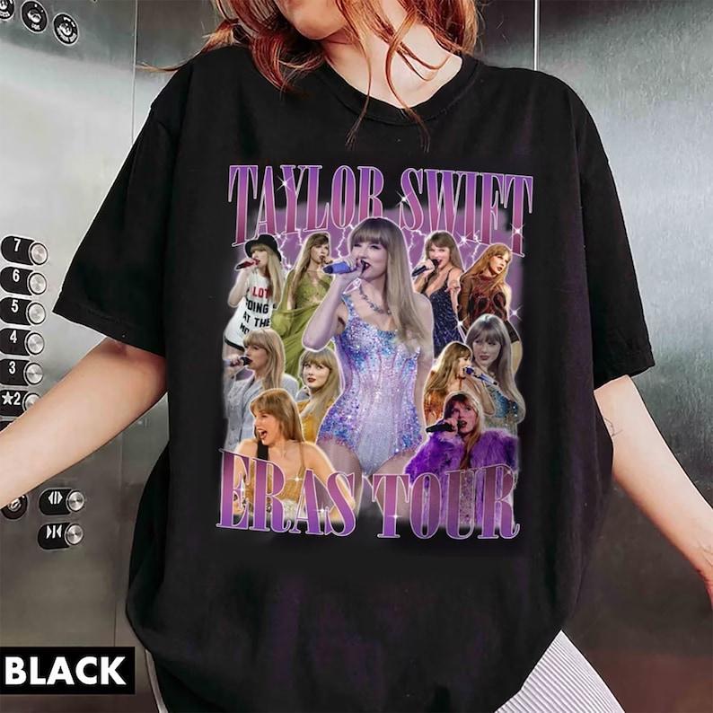 Vintage 90s Style Taylor T-Shirt, Swiftie Eras Tour T-Shirt, Taylor Gift, Trendy T-Shirt, Gift For Fan 3